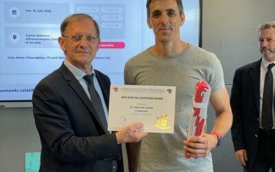 2023/06/16 Cédric obtient son 6ème Dan en MMA